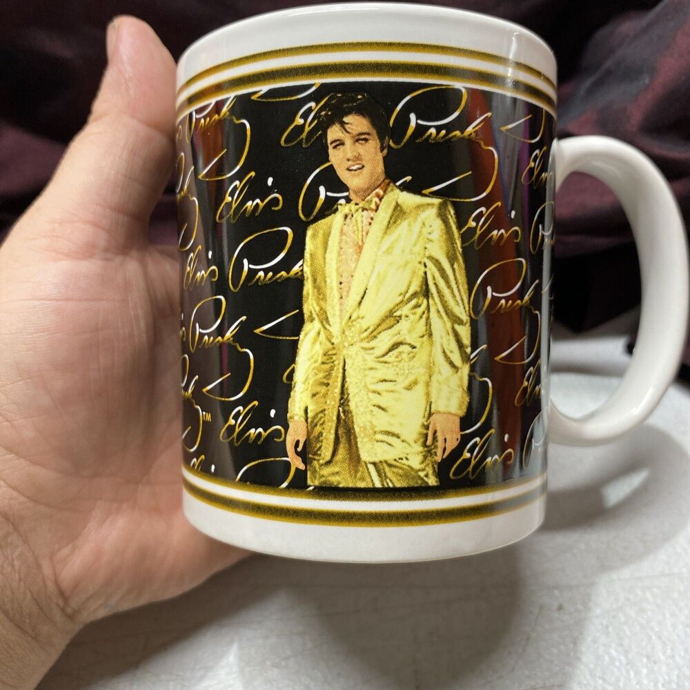 Elvis Presley Coffee Mug Signature Product 2004